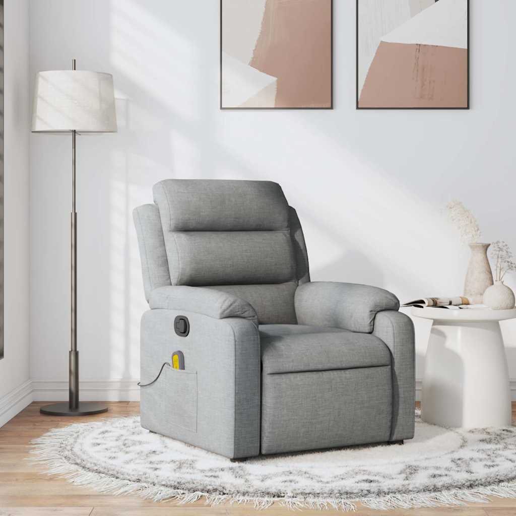 Elektrisk Reclinerfåtölj Tyg