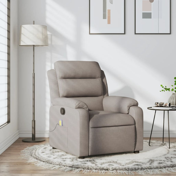 Elektrisk Reclinerfåtölj Tyg