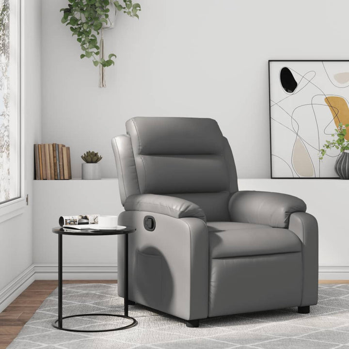 Elektronisk Reclinerfåtölj Konstläder