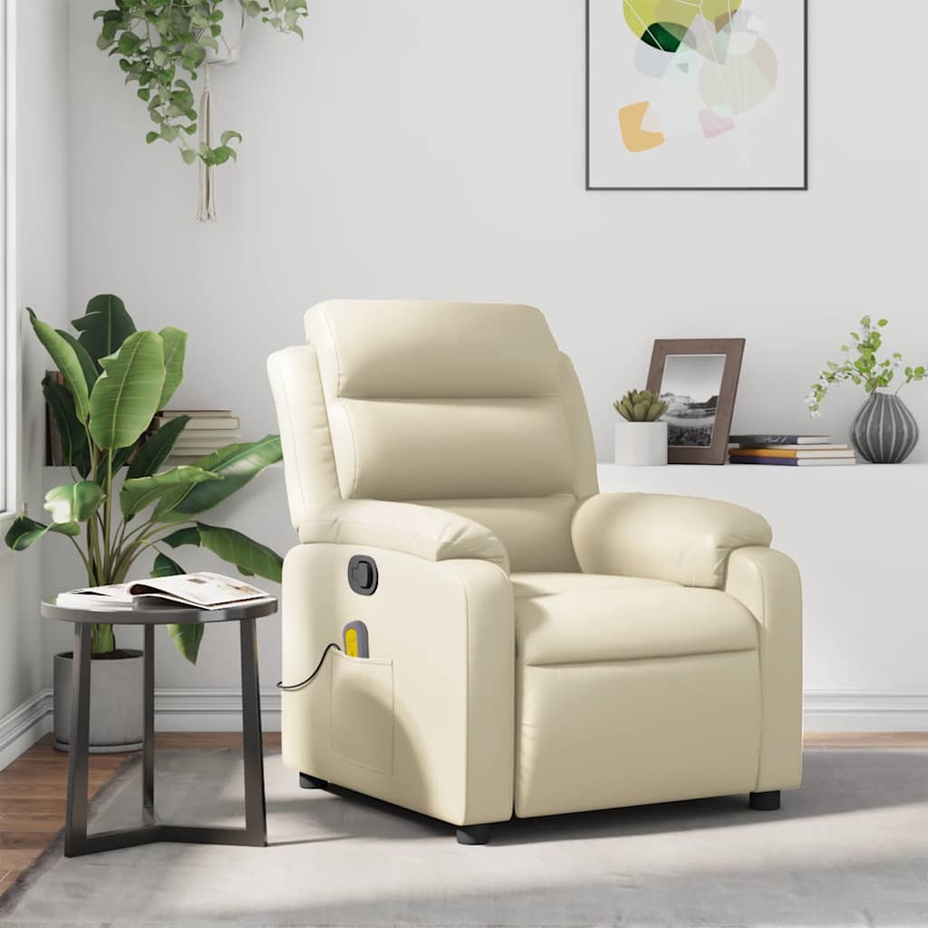 Elektronisk Reclinerfåtölj Konstläder