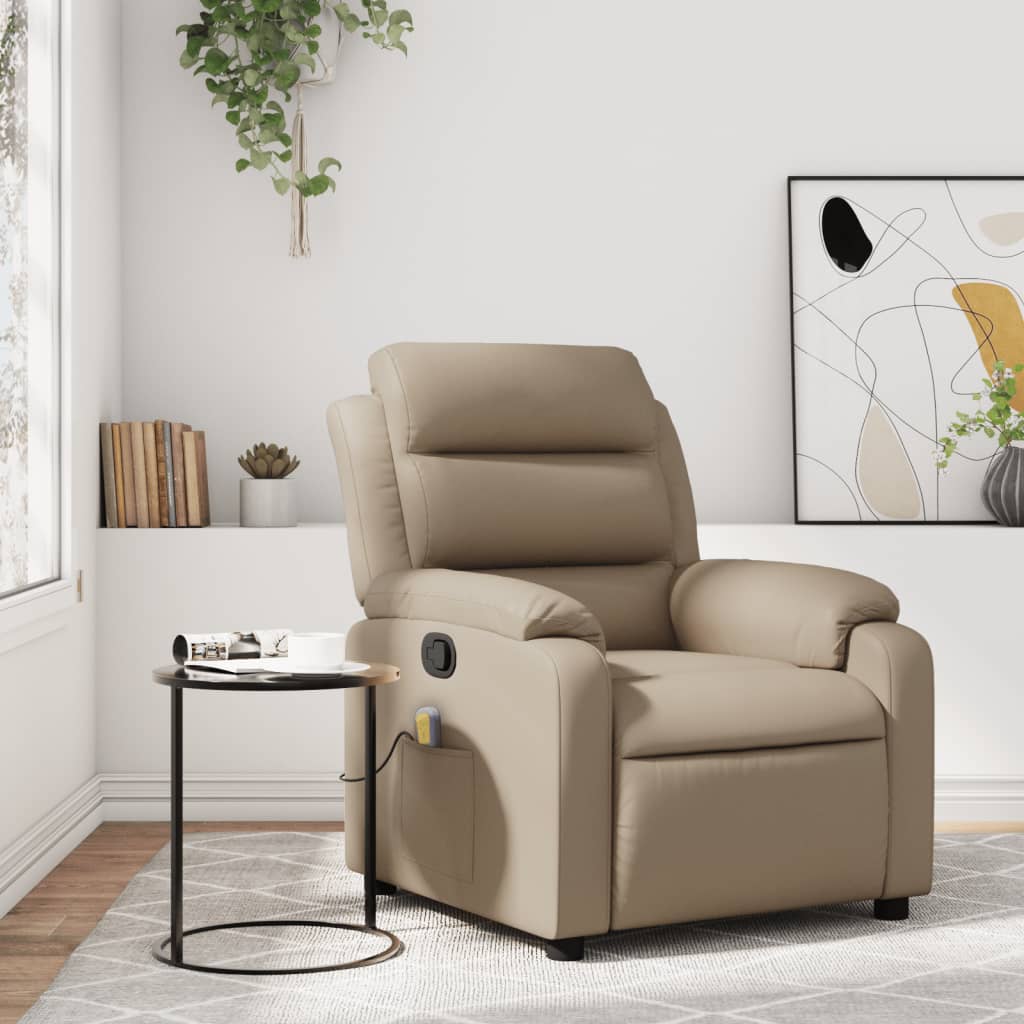 Elektronisk Reclinerfåtölj Konstläder