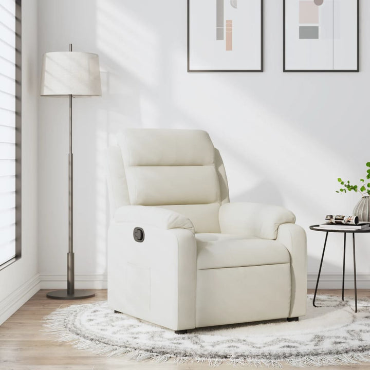 Elektrisk Reclinerfåtölj Sammet