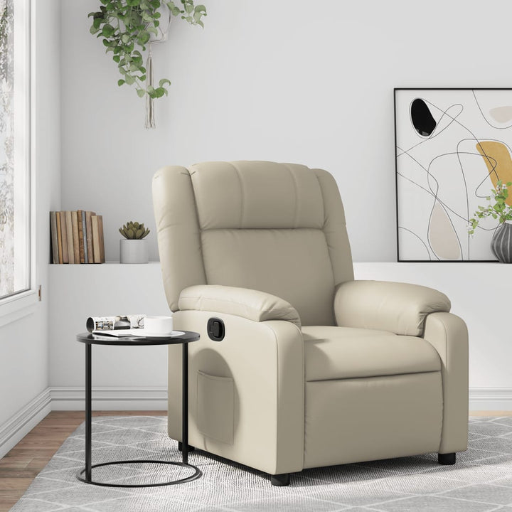 Elektrisk Reclinerfåtölj Konstläder