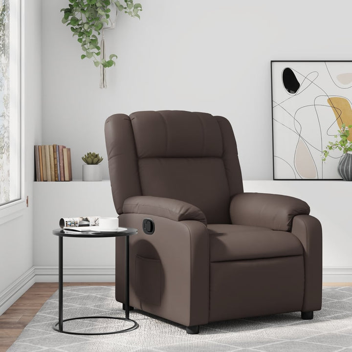 Elektrisk Reclinerfåtölj Konstläder