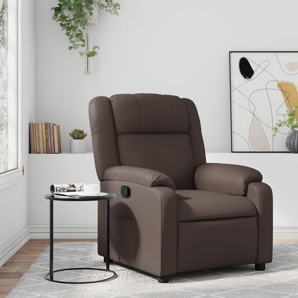 Elektrisk Reclinerfåtölj Konstläder