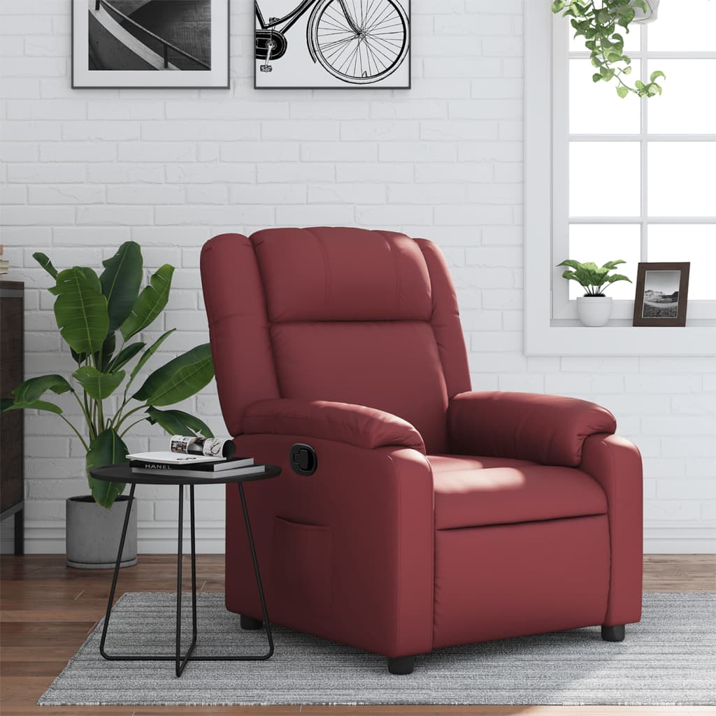 Elektrisk Reclinerfåtölj Konstläder