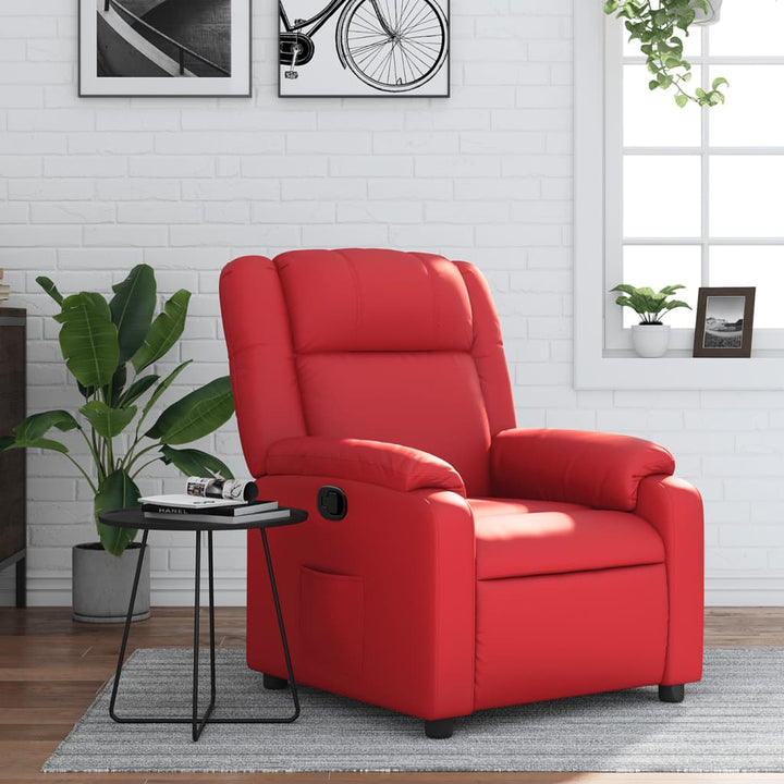 Elektrisk Reclinerfåtölj Konstläder