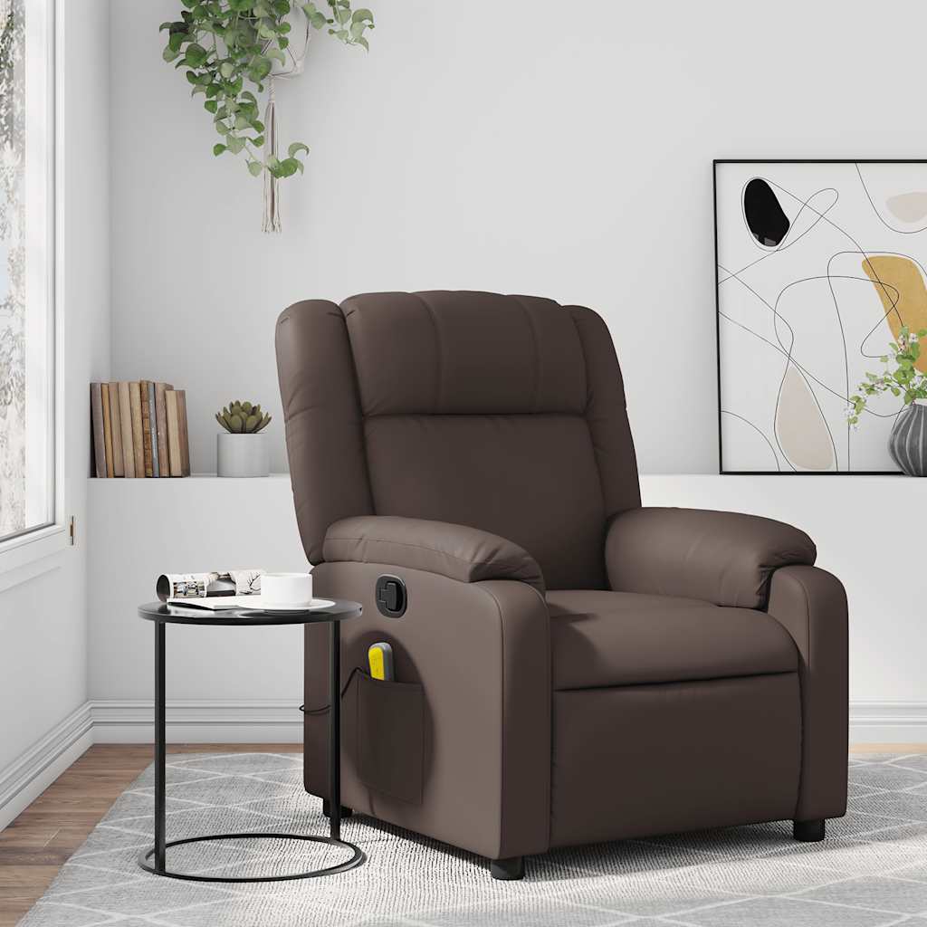 Elektrisk Reclinerfåtölj Konstläder