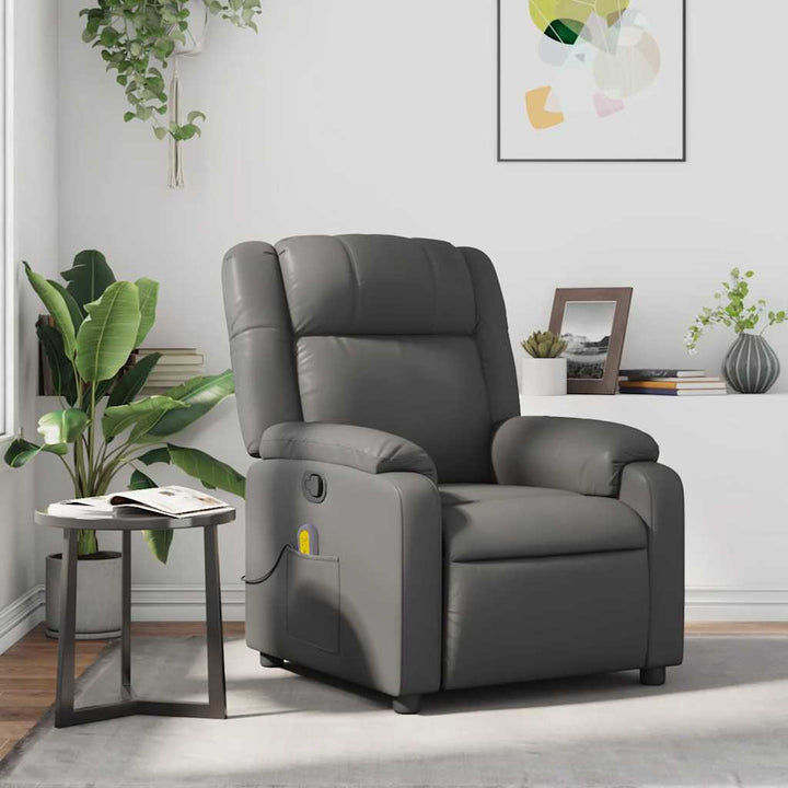 Elektrisk Reclinerfåtölj Konstläder