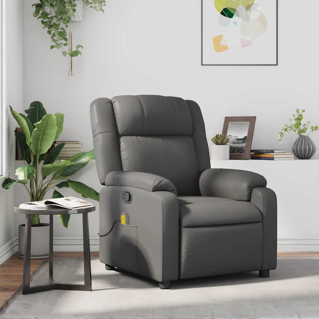Elektrisk Reclinerfåtölj Konstläder