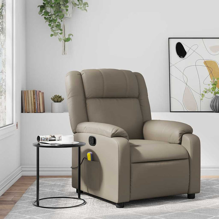 Elektrisk Reclinerfåtölj Konstläder