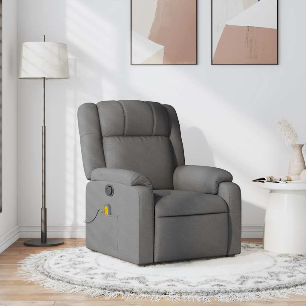 Massagefåtölj Tyg