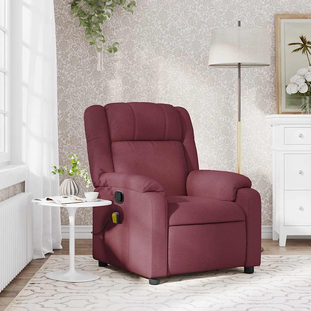 Massagefåtölj Tyg