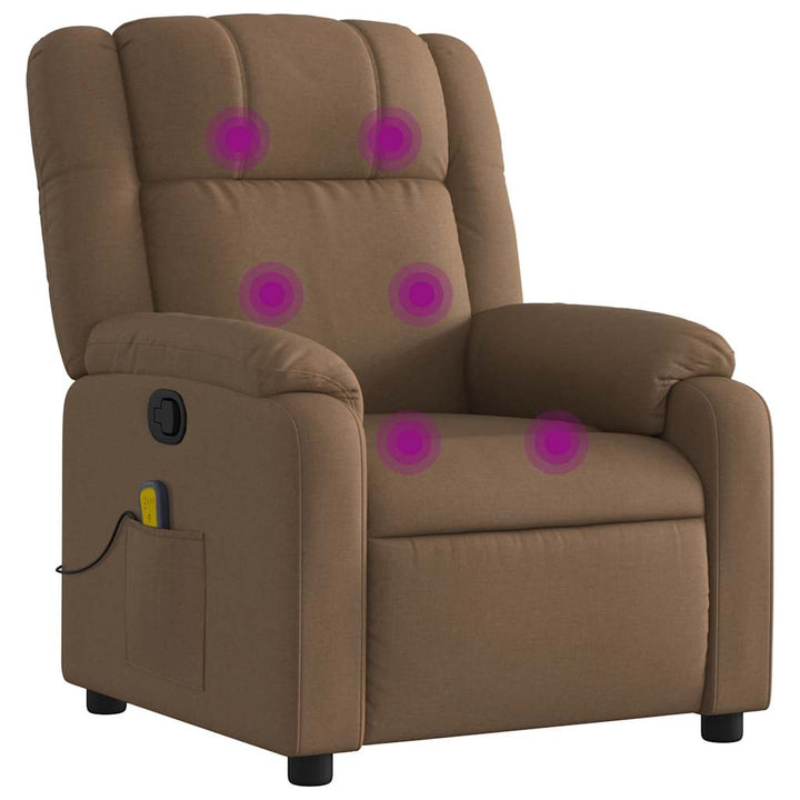 Massagefåtölj Tyg