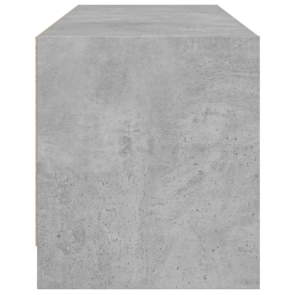 Tv-Bänk Med Glasdörrar 102X37X42 Cm