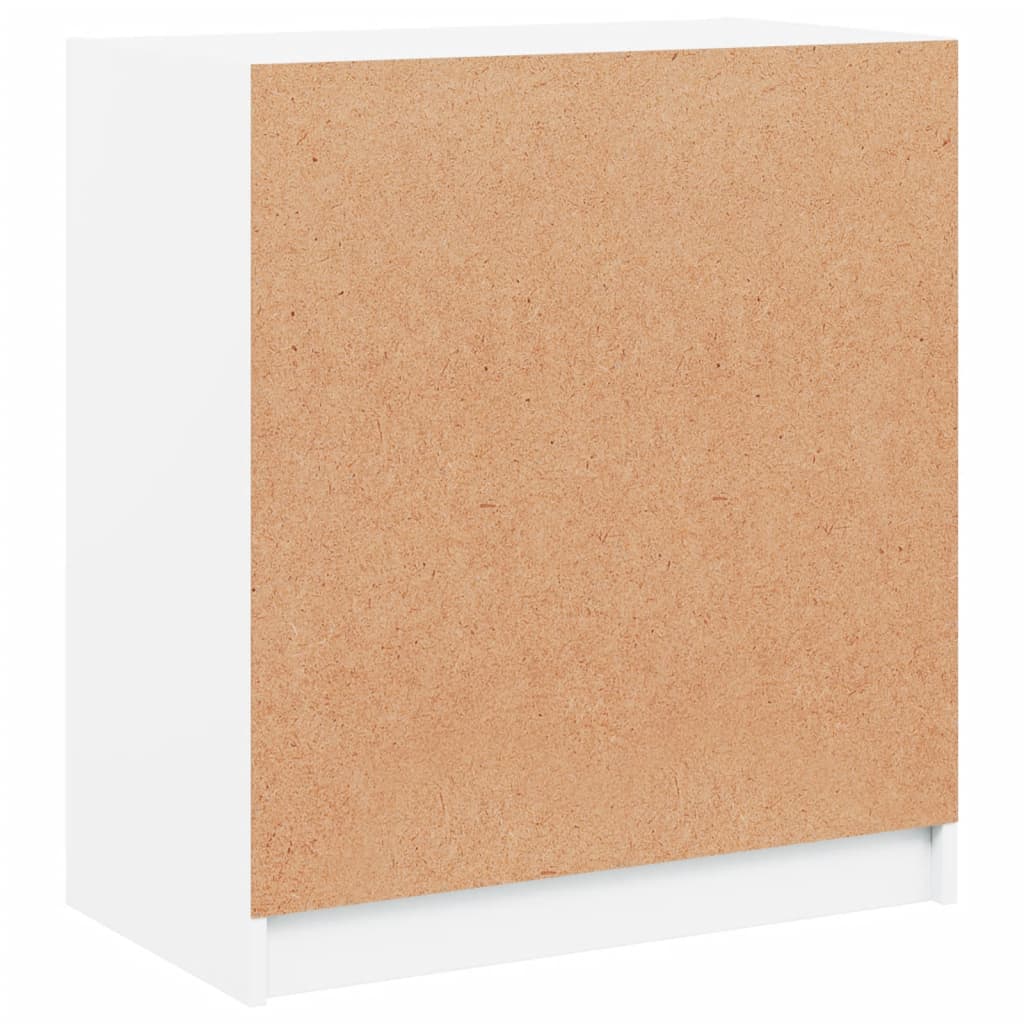 Sidoskåp Med Glasdörrar 68X37X75,5 Cm