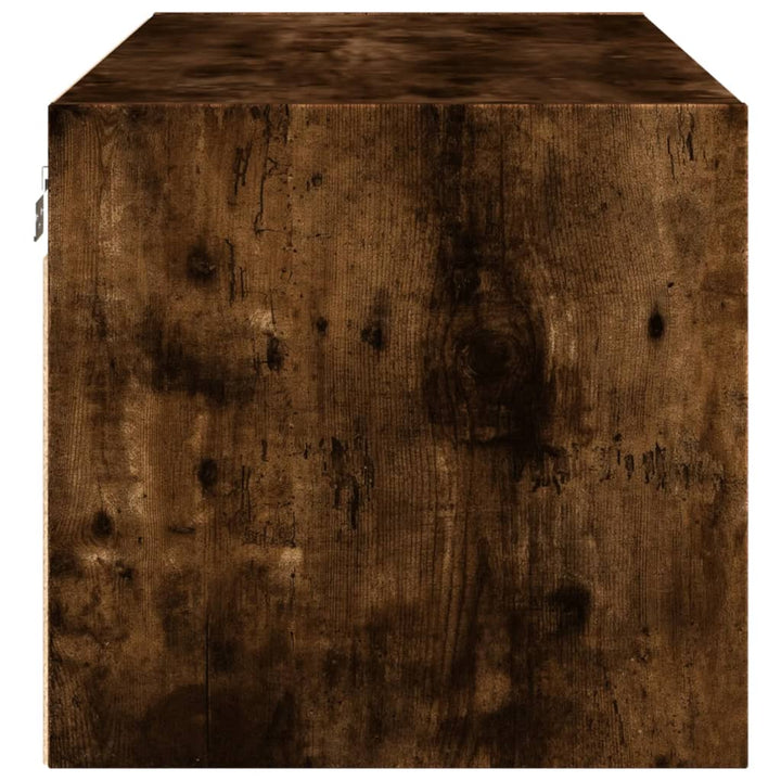 Sidoskåp Med Glasdörrar 102X37X35 Cm
