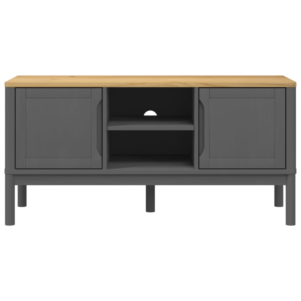 Tv-Bänk Floro 114X43X55 Cm Massiv Furu