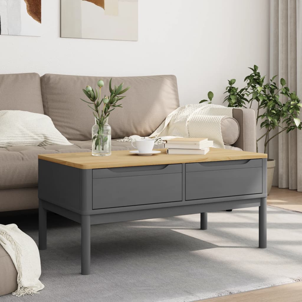 Soffbord Floro 99X55,5X45 Cm Massiv Furu