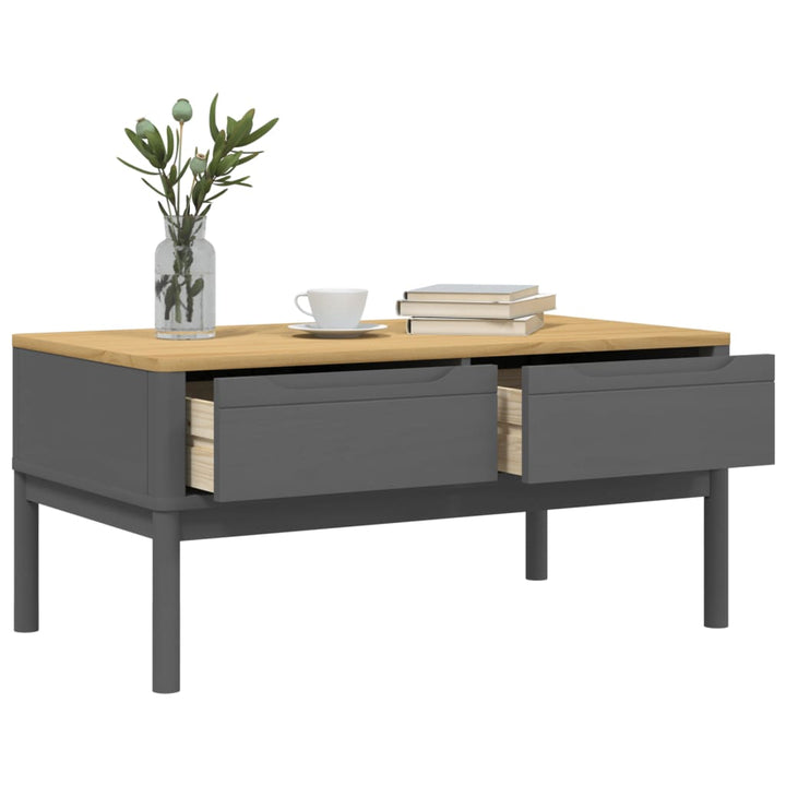 Soffbord Floro 99X55,5X45 Cm Massiv Furu