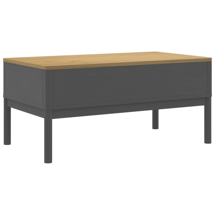 Soffbord Floro 99X55,5X45 Cm Massiv Furu