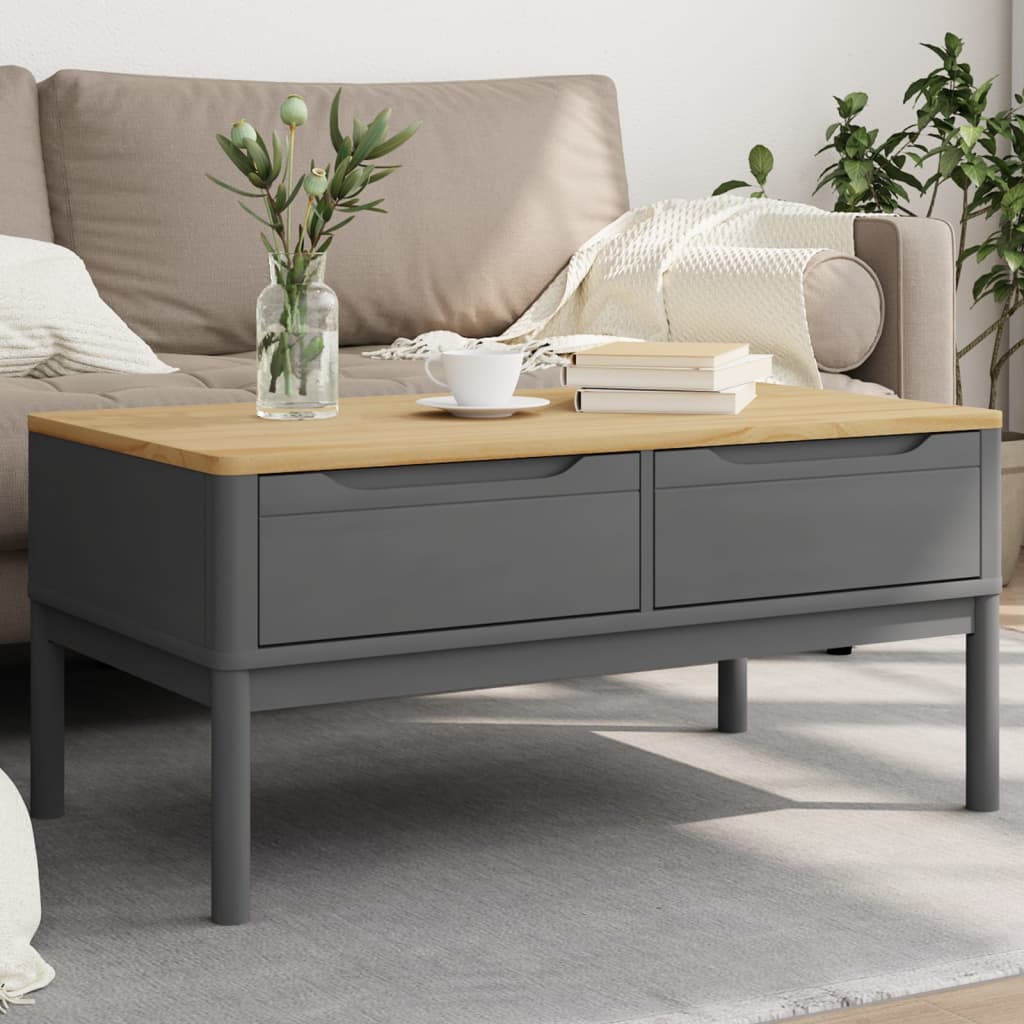 Soffbord Floro 99X55,5X45 Cm Massiv Furu