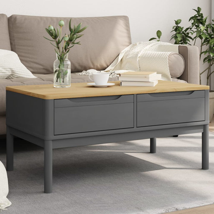 Soffbord Floro 99X55,5X45 Cm Massiv Furu