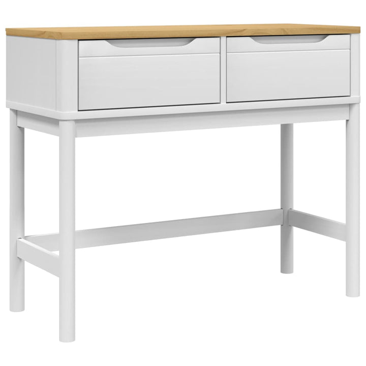 Konsolbord Floro 89,5X36,5X73 Cm Massiv Furu