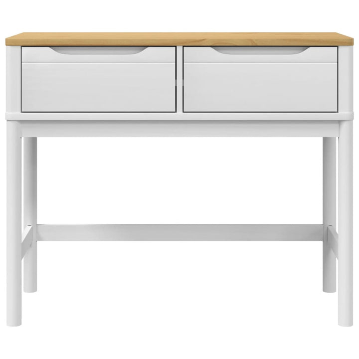 Konsolbord Floro 89,5X36,5X73 Cm Massiv Furu