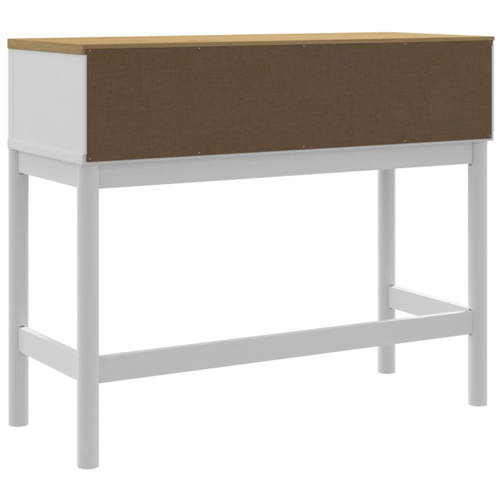 Konsolbord Floro 89,5X36,5X73 Cm Massiv Furu