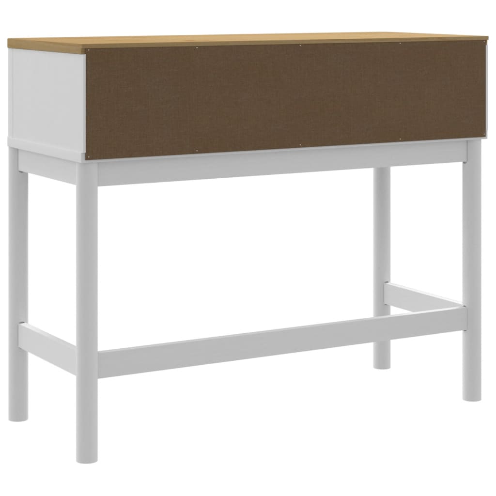 Konsolbord Floro 89,5X36,5X73 Cm Massiv Furu