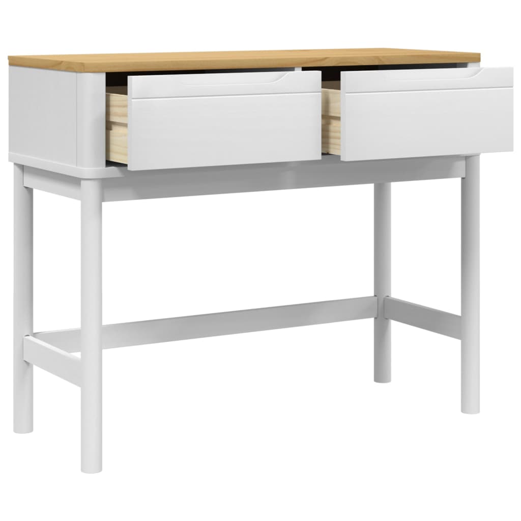 Konsolbord Floro 89,5X36,5X73 Cm Massiv Furu