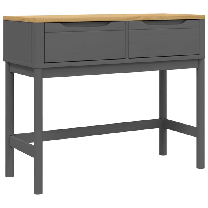 Konsolbord Floro 89,5X36,5X73 Cm Massiv Furu