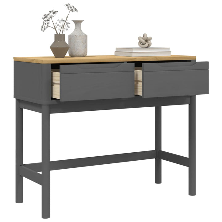 Konsolbord Floro 89,5X36,5X73 Cm Massiv Furu
