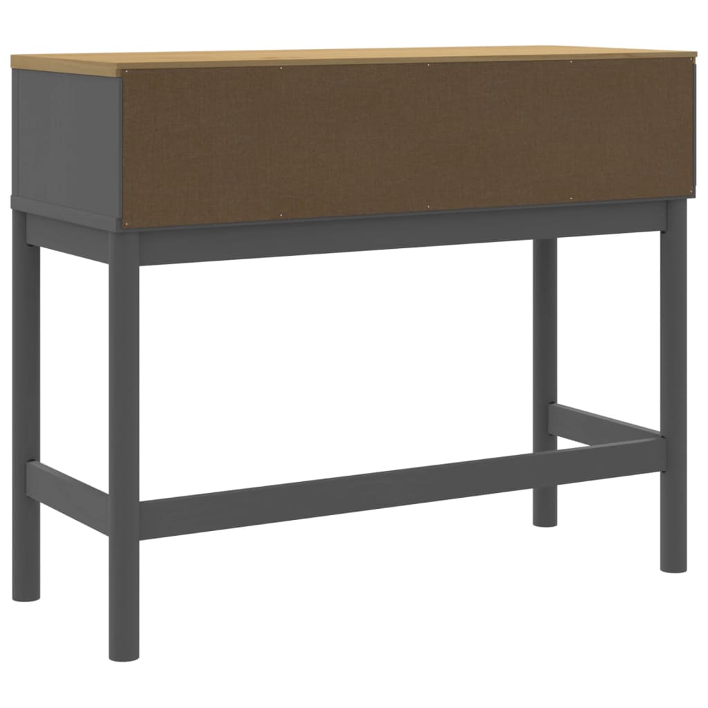 Konsolbord Floro 89,5X36,5X73 Cm Massiv Furu