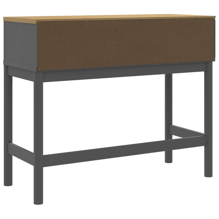 Konsolbord Floro 89,5X36,5X73 Cm Massiv Furu