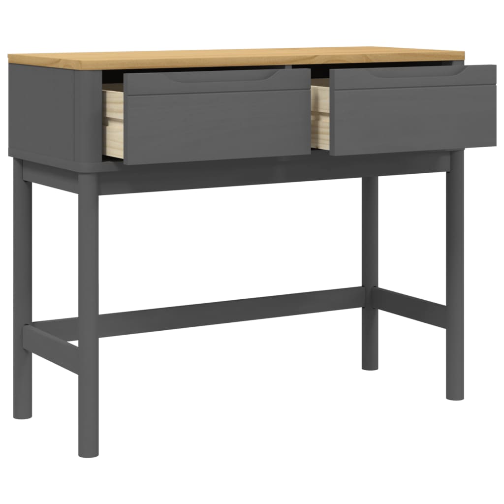 Konsolbord Floro 89,5X36,5X73 Cm Massiv Furu