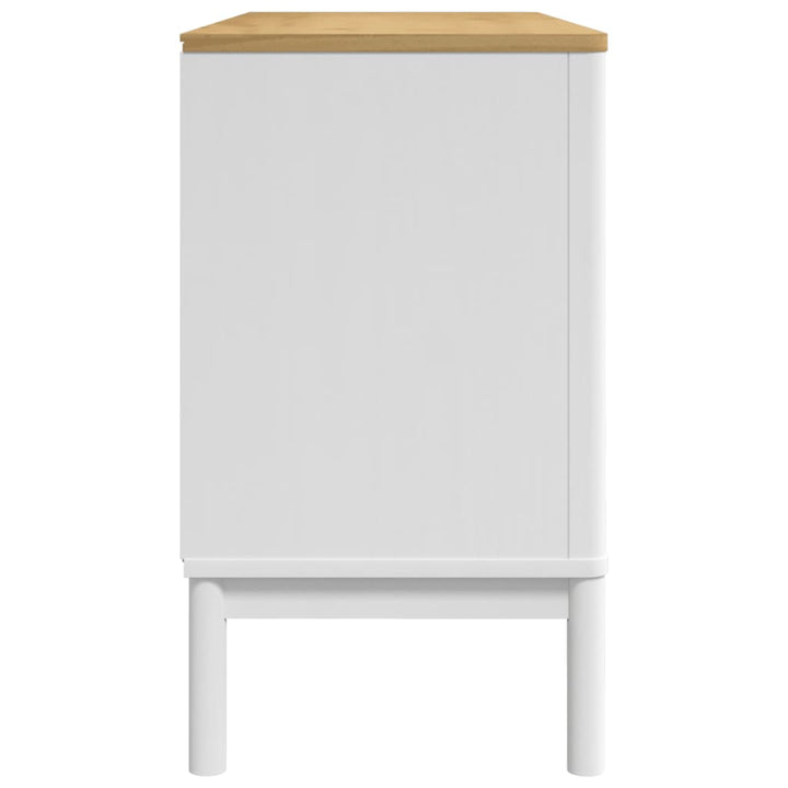Sidobord Floro 114X43X74 Cm Massiv Furu