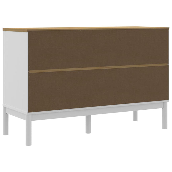 Sidobord Floro 114X43X74 Cm Massiv Furu