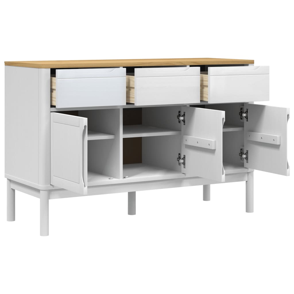 Sidobord Floro 114X43X74 Cm Massiv Furu