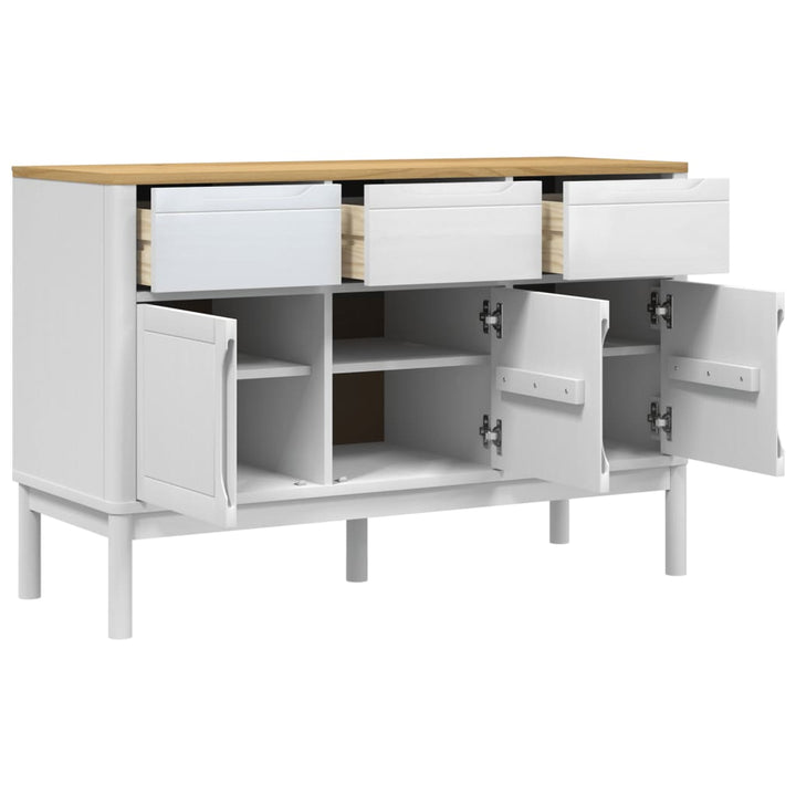 Sidobord Floro 114X43X74 Cm Massiv Furu