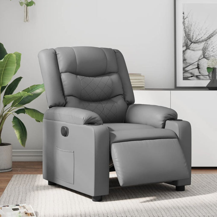 Elektrisk Massagefåtölj Konstläder