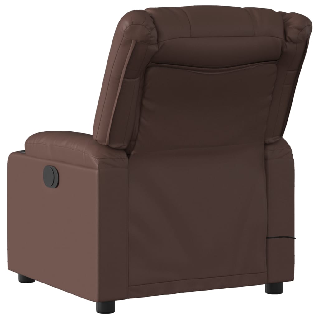 Elektrisk Massagefåtölj Konstläder