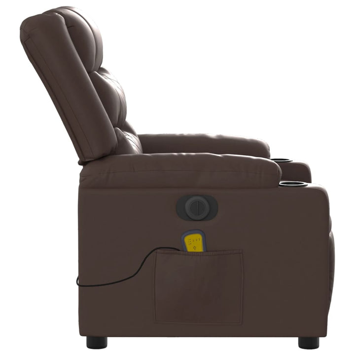 Elektrisk Massagefåtölj Konstläder