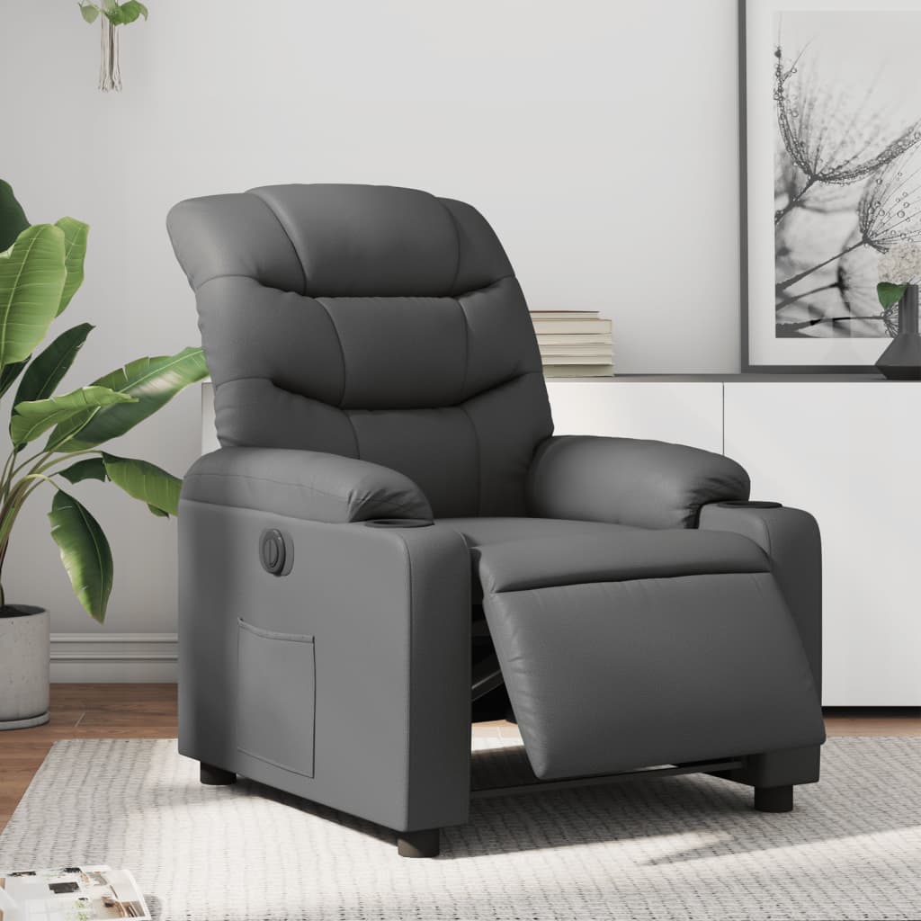 Reclinerfåtölj Konstläder