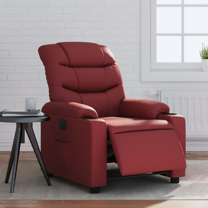 Reclinerfåtölj Konstläder