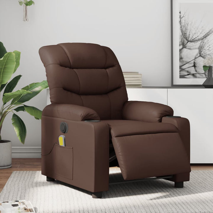 Reclinerfåtölj Konstläder