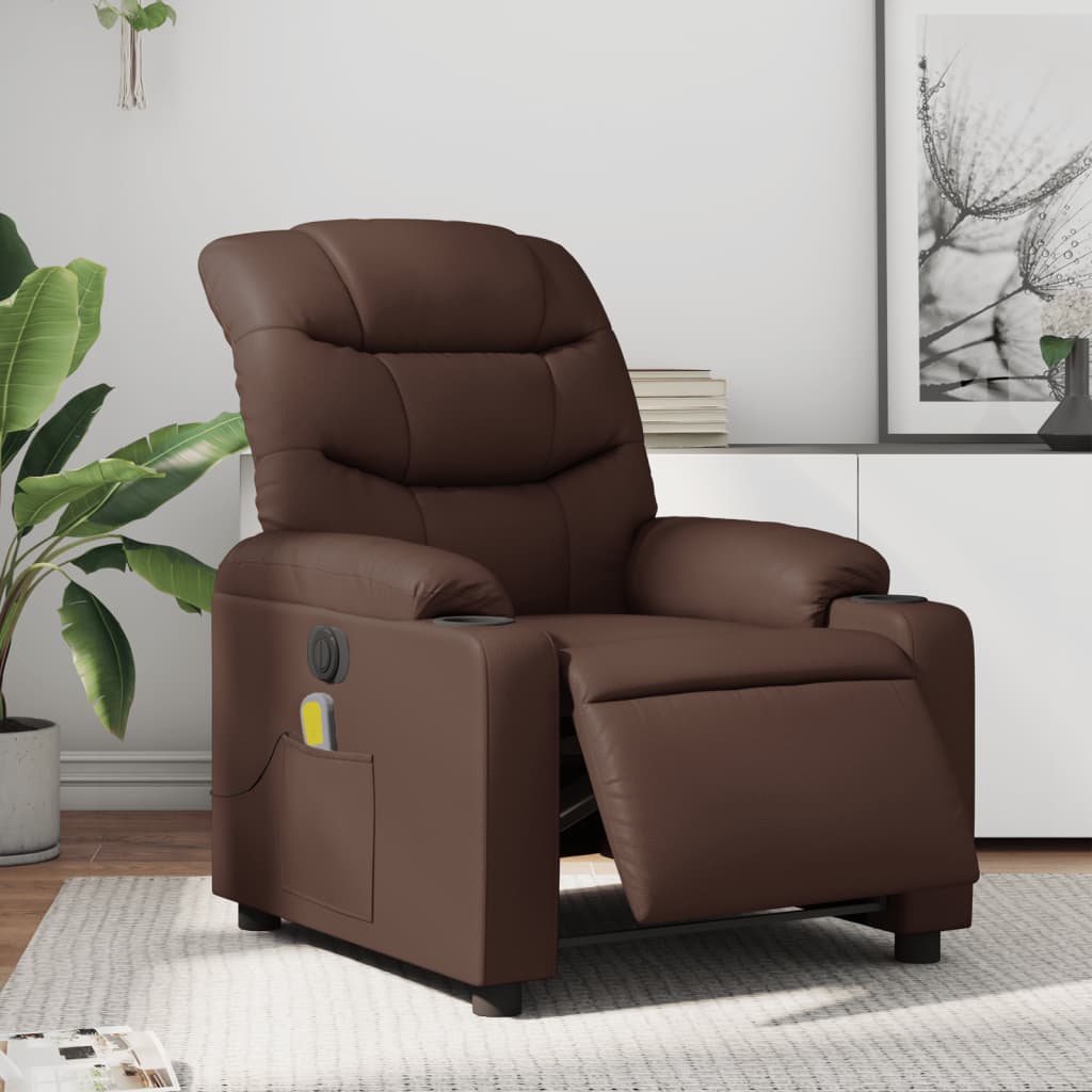Reclinerfåtölj Konstläder