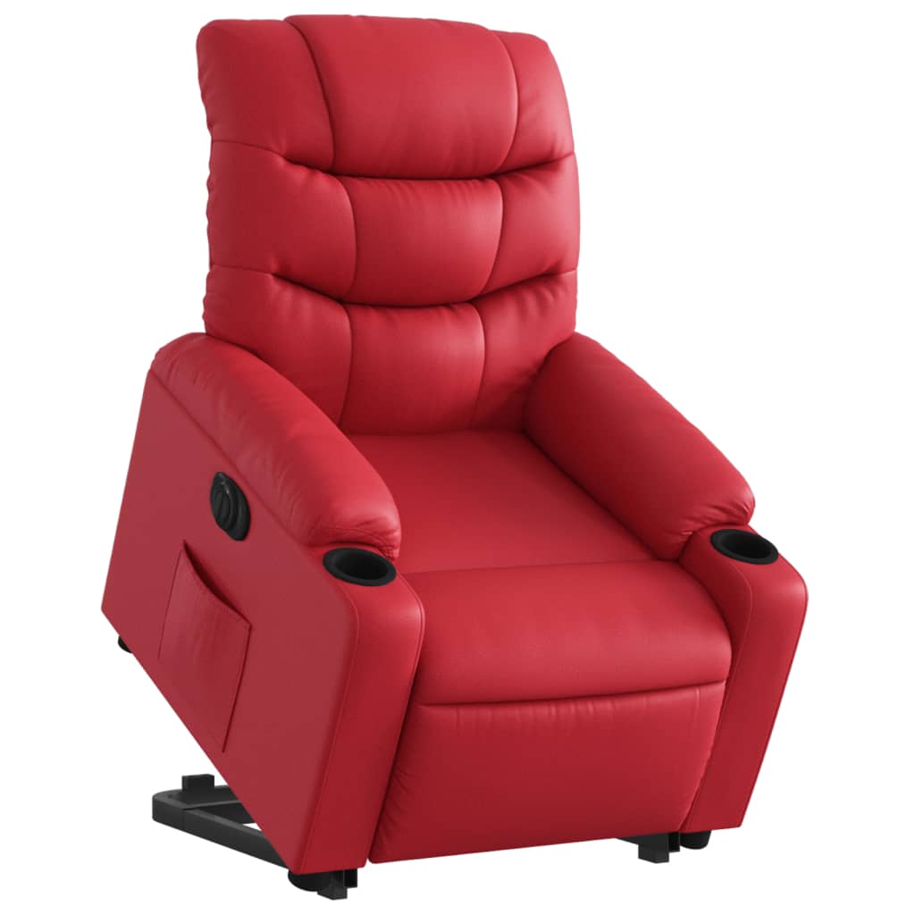 Reclinerfåtölj Med Uppresningshjälp Konstläder