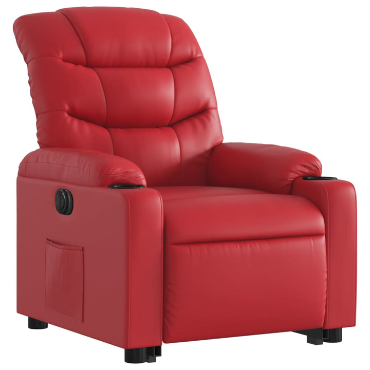 Reclinerfåtölj Med Uppresningshjälp Konstläder